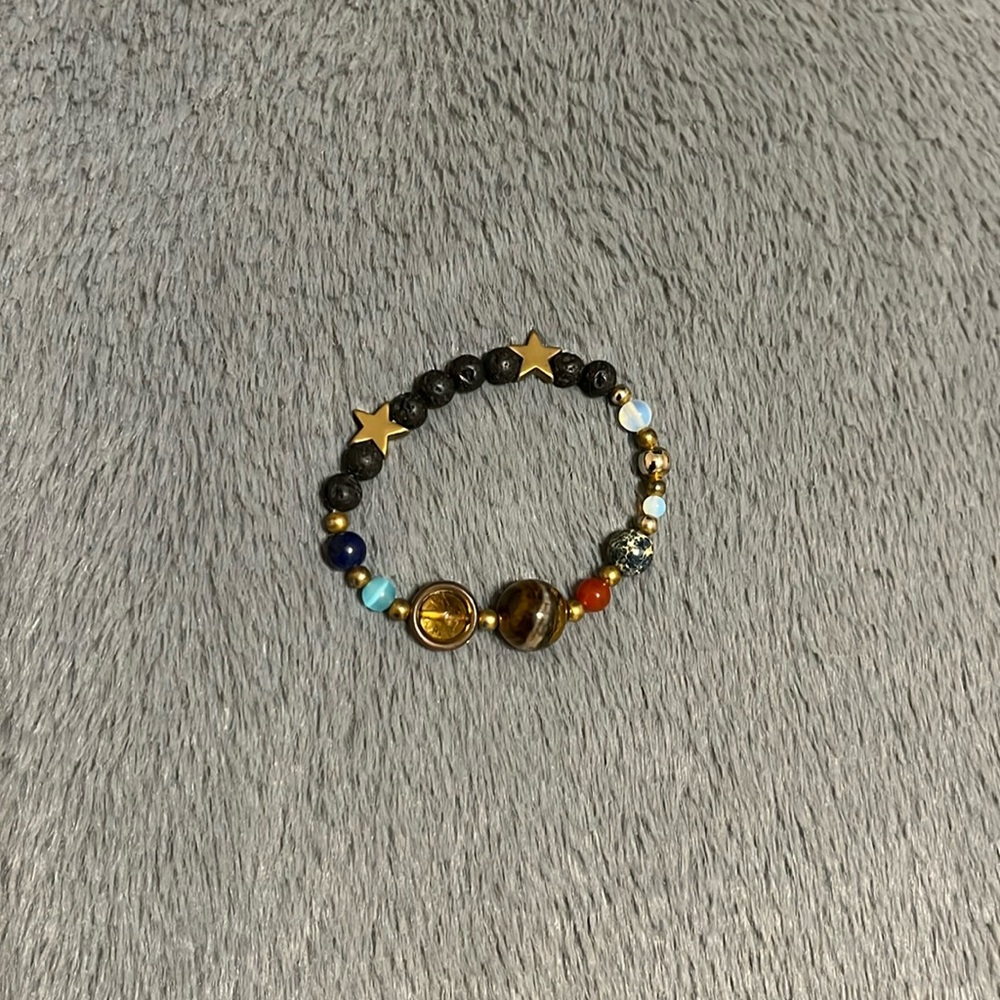 Elevated Faith Solar System Bracelet